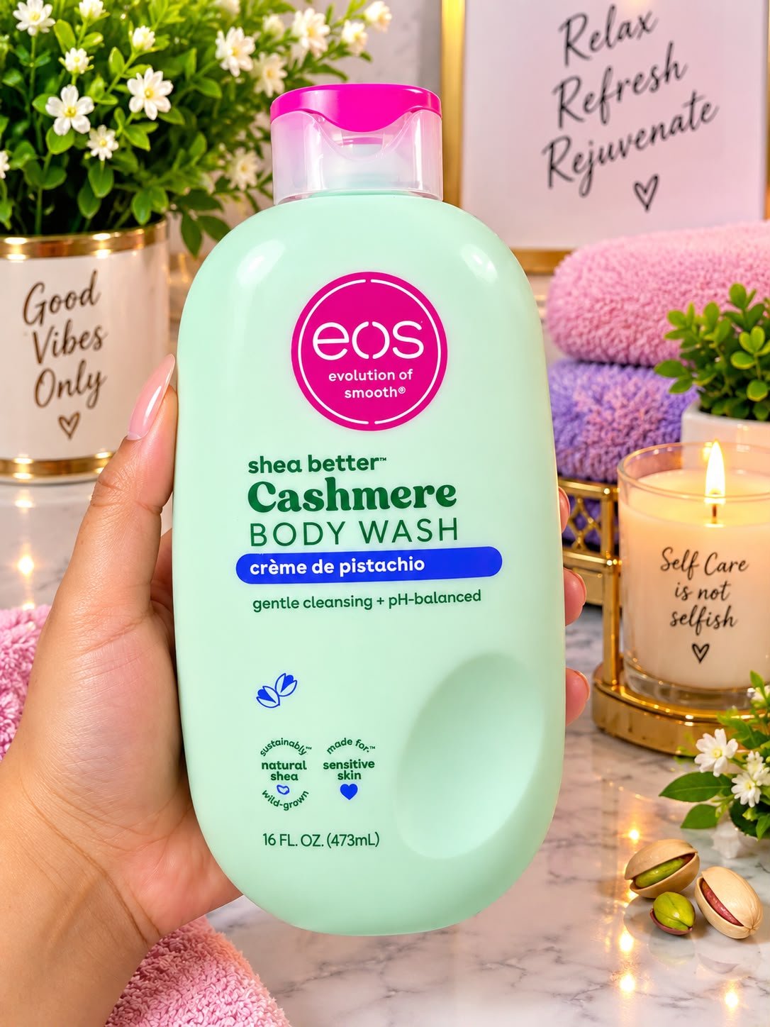 EOS CREME DE PISTACHIO BODY WASH