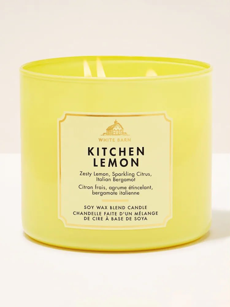 KITCHEN LEMON 3-WICK CANDLE