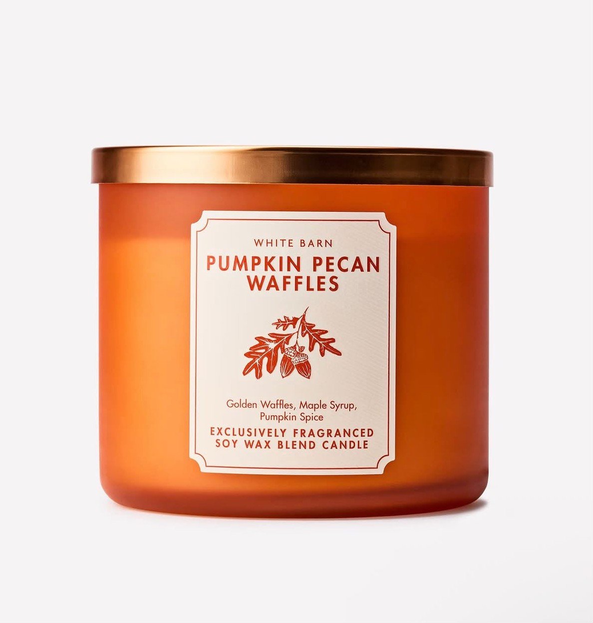 PUMPKIN PECAN WAFFLES 3 WICK CANDLE