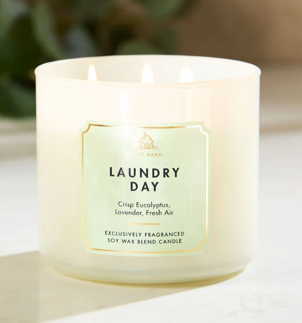 LAUNDRY DAY 3 WICK CANDLE